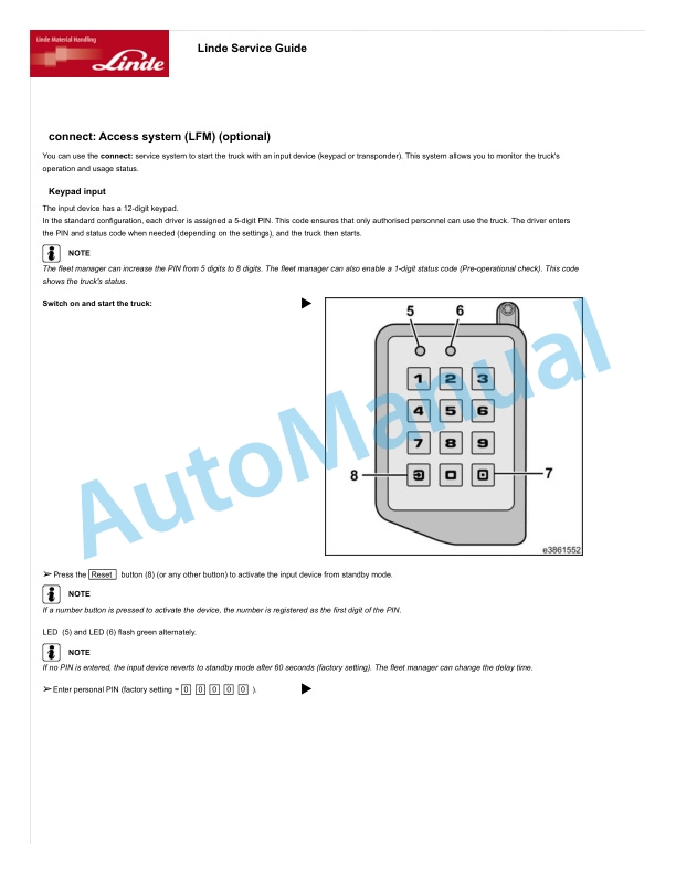 Linde 1183-01 - L14-01, L14AP-01, L16-01, L16AP-01, L20-01, L20AP-01 Production site Xiamen Operating Instructions 5 Linde 1183-01 - L14-01, L14AP-01, L16-01, L16AP-01, L20-01, L20AP-01 Production site Xiamen Operating Instructions - Image 5
