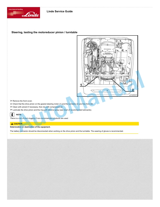 Linde 1190-01 - P-matic, P30C, P50C Operating Instructions SN 03.08 and up SN up to W41190V00348 5 Linde 1190-01 - P-matic, P30C, P50C Operating Instructions SN 03.08 and up SN up to W41190V00348 - Image 5
