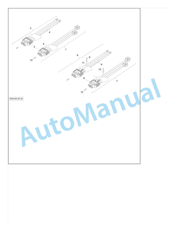 Linde 1190-01 - P-matic, P30C, P50C Spare Parts Manual SN W41190V00349 and up 4 Linde 1190-01 - P-matic, P30C, P50C Spare Parts Manual SN W41190V00349 and up - Image 4
