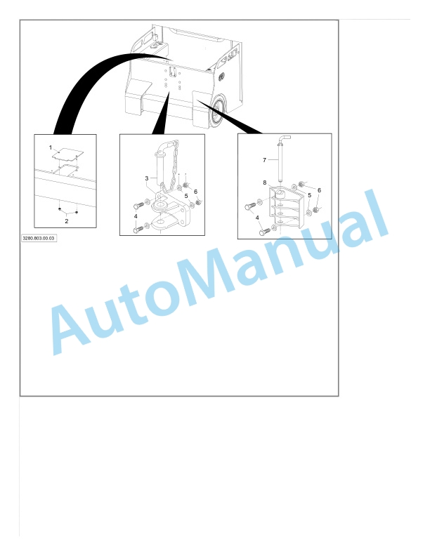 Linde 1190-01 - P30, P50 Spare Parts Manual SN W41190V00349 and up 3 Linde 1190-01 - P30, P50 Spare Parts Manual SN W41190V00349 and up - Image 3