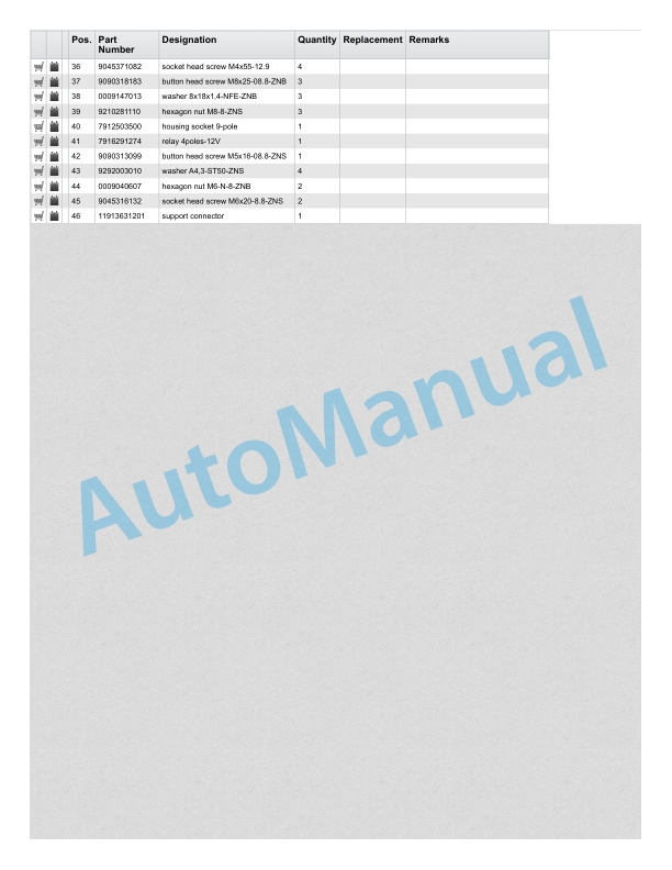 Linde 1191-01 - P60, P80 Spare Parts Manual SN up to W41191V00395 4 Linde 1191-01 - P60, P80 Spare Parts Manual SN up to W41191V00395 - Image 4