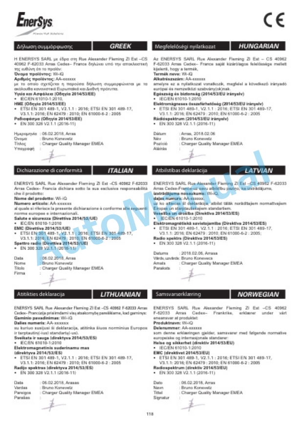 Linde 1191-01 - W08 Operating Instructions SN up to W41191V00395 4 Linde 1191-01 - W08 Operating Instructions SN up to W41191V00395 - Image 4