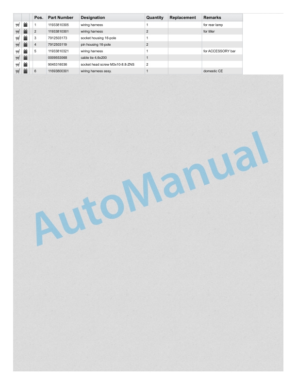 Linde 1193-01 - P20 Spare Parts Manual 3 Linde 1193-01 - P20 Spare Parts Manual - Image 3