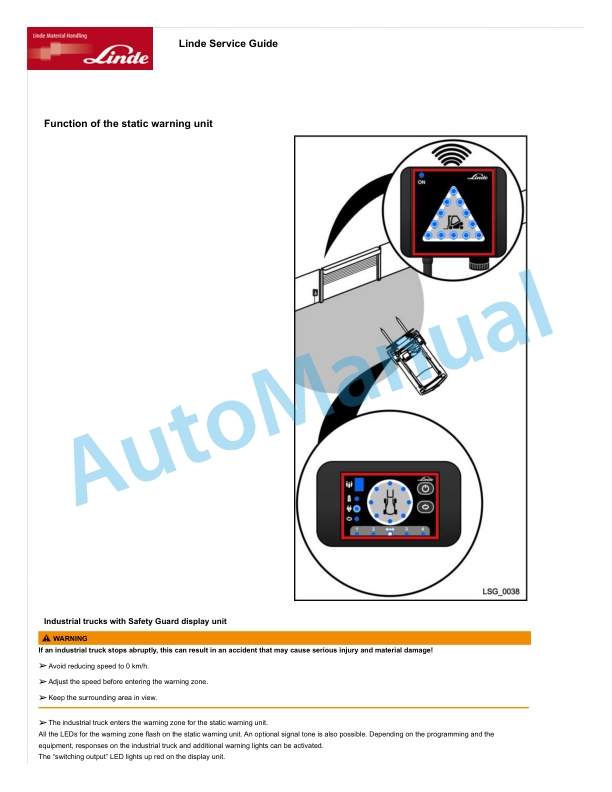 Linde 1202-01 - H20 to H35T Workshop Manuals SN 01.20 and up 5 Linde 1202-01 - H20 to H35T Workshop Manuals SN 01.20 and up - Image 5