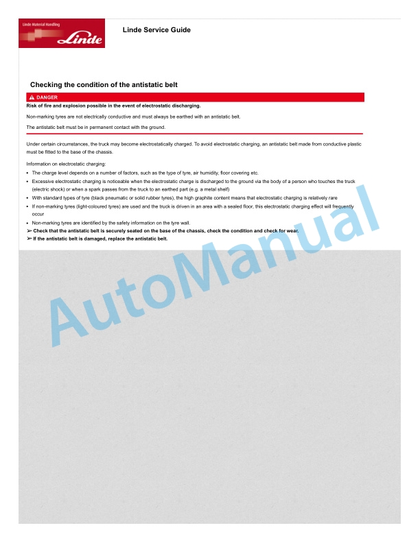 Linde 1254-01 - E25, E40, E45, E50 Production site Aschaffenburg Workshop Manuals 4 Linde 1254-01 - E25, E40, E45, E50 Production site Aschaffenburg Workshop Manuals - Image 4