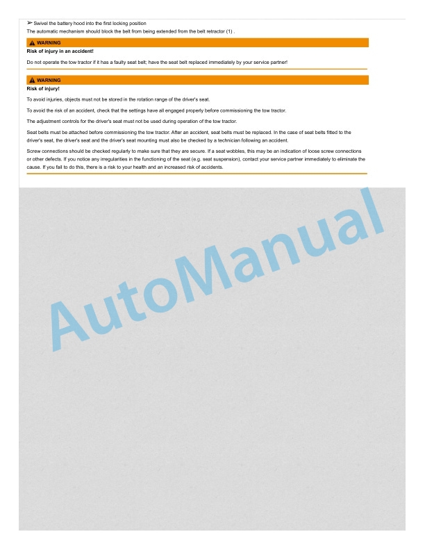 Linde 126-01 - P60Z EX Operating Instructions 3 Linde 126-01 - P60Z EX Operating Instructions - Image 3