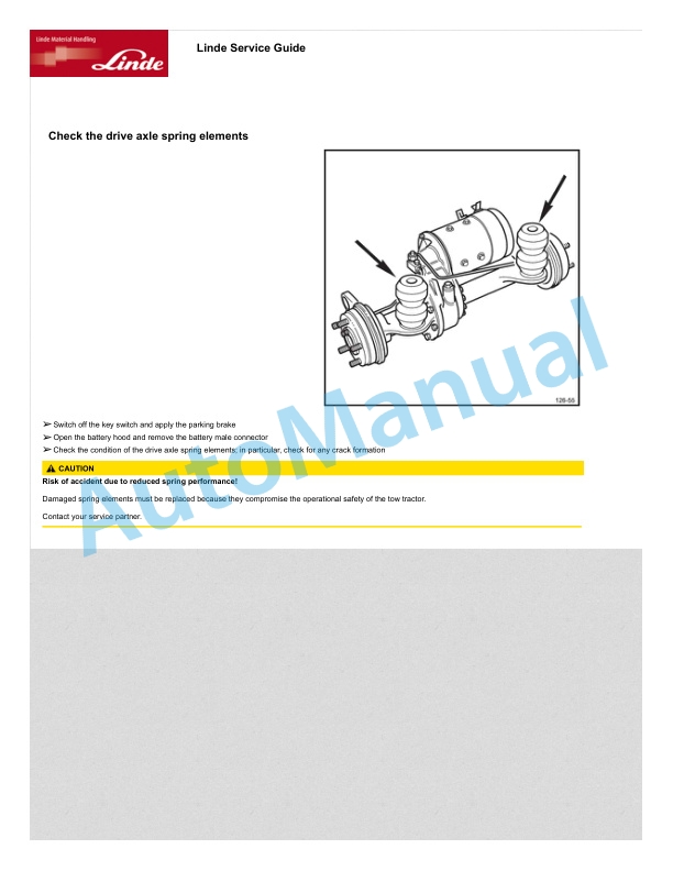 Linde 126-01 - P60Z EX Operating Instructions 5 Linde 126-01 - P60Z EX Operating Instructions - Image 5