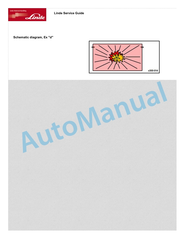 Linde 126-01 - P60Z EX Workshop Manuals 4 Linde 126-01 - P60Z EX Workshop Manuals - Image 4