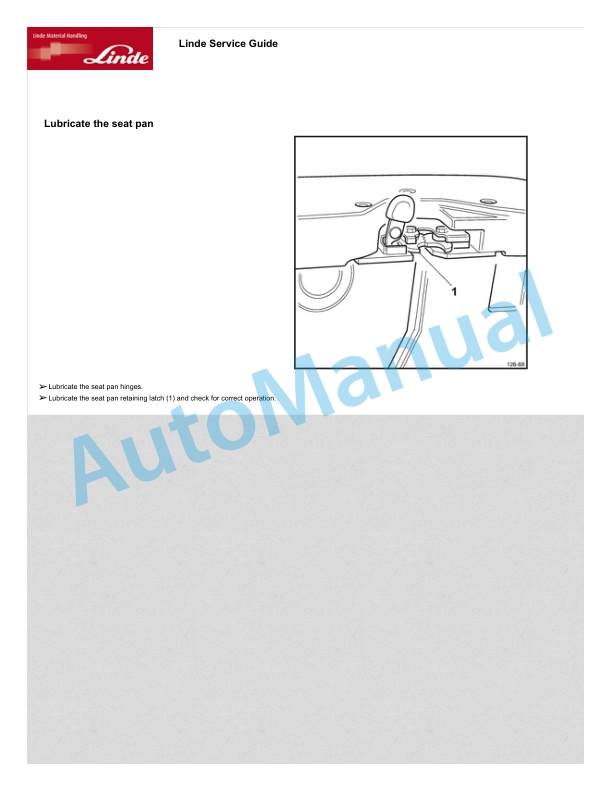 Linde 126-01 - P60Z Operating Instructions SN 05.97 and up SN up to 07.2015 3 Linde 126-01 - P60Z Operating Instructions SN 05.97 and up SN up to 07.2015 - Image 3