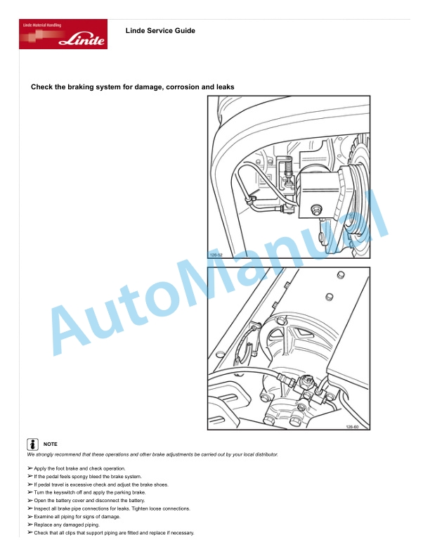 Linde 126-01 - P60Z Operating Instructions SN 05.97 and up SN up to 07.2015 4 Linde 126-01 - P60Z Operating Instructions SN 05.97 and up SN up to 07.2015 - Image 4