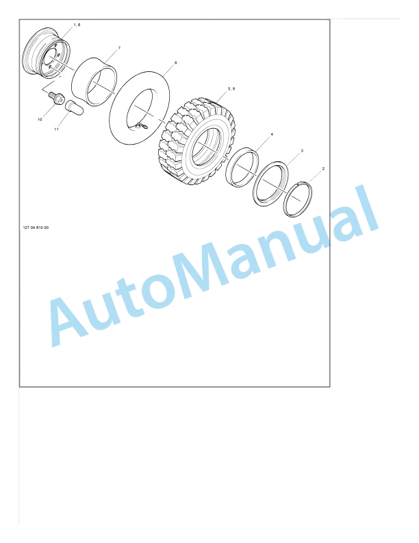 Linde 127-01 - W20 Spare Parts Manual SN 07.00 and up SN up to 01.08 3 Linde 127-01 - W20 Spare Parts Manual SN 07.00 and up SN up to 01.08 - Image 3