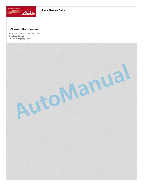 Linde 127-02 - P250 Workshop Manuals SN 07.11 51X127B00139 and up 4 Linde 127-02 - P250 Workshop Manuals SN 07.11 51X127B00139 and up - Image 4