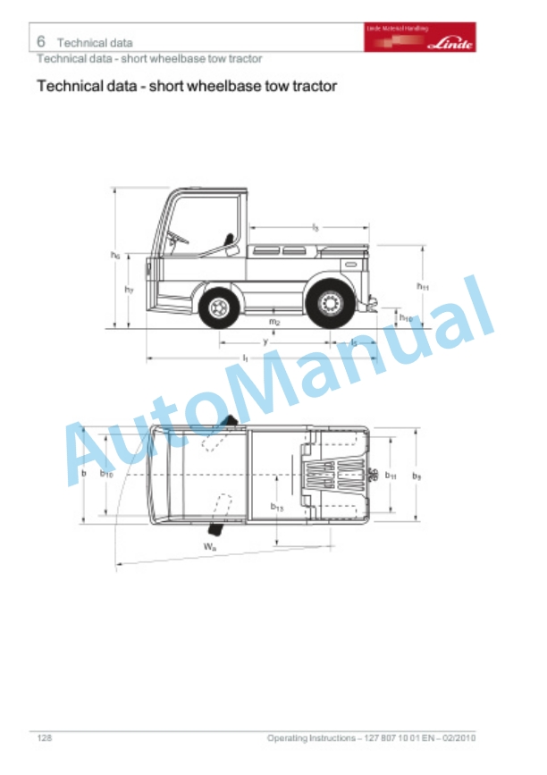 Linde 127-02 - W20 Operating Instructions SN up to 51X127B00157 4 Linde 127-02 - W20 Operating Instructions SN up to 51X127B00157 - Image 4