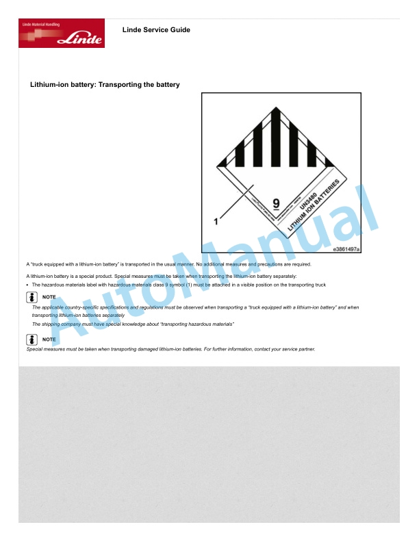 Linde 1275-02 - EG16, EG16H, EG16P, EG16PH, EG20PH Production site Kolbaskowo Operating Instructions SN 11.22 and up 5 Linde 1275-02 - EG16, EG16H, EG16P, EG16PH, EG20PH Production site Kolbaskowo Operating Instructions SN 11.22 and up - Image 5