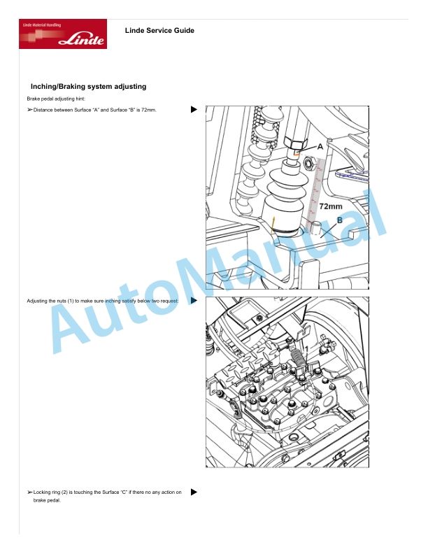 Linde 1283-01 - HT25D, HT25Ts, HT30D, HT30Ts Operating Instructions SN 07.11 and up 3 Linde 1283-01 - HT25D, HT25Ts, HT30D, HT30Ts Operating Instructions SN 07.11 and up - Image 3