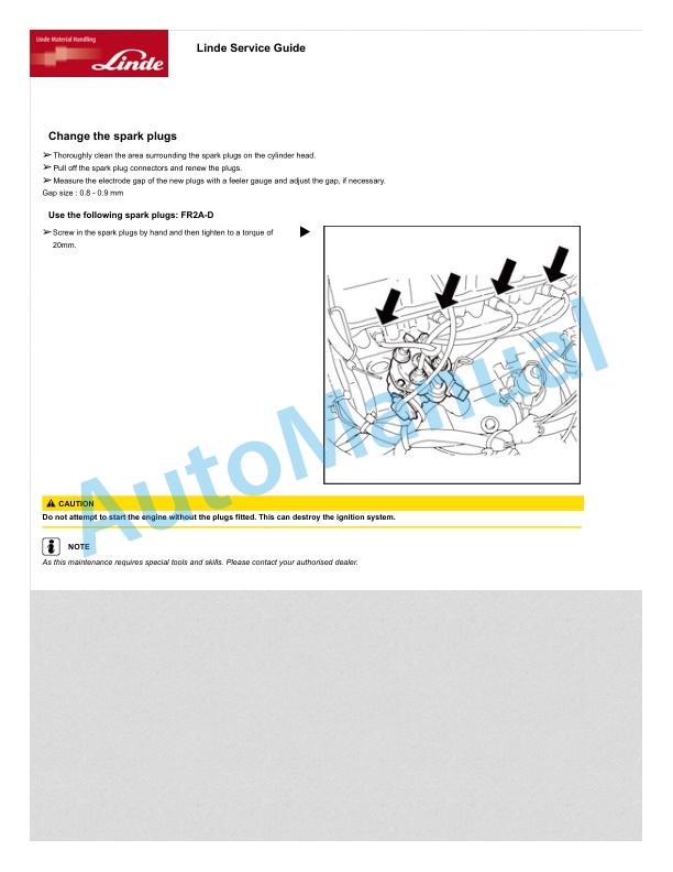 Linde 1283-01 - HT25D, HT25Ts, HT30D, HT30Ts Operating Instructions SN 07.11 and up 5 Linde 1283-01 - HT25D, HT25Ts, HT30D, HT30Ts Operating Instructions SN 07.11 and up - Image 5