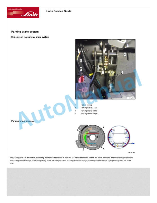 Linde 1284-01 - E15B, E18B, E20B, E25B Production site Xiamen Workshop Manuals SN B11284X00001 and up 3 Linde 1284-01 - E15B, E18B, E20B, E25B Production site Xiamen Workshop Manuals SN B11284X00001 and up - Image 3