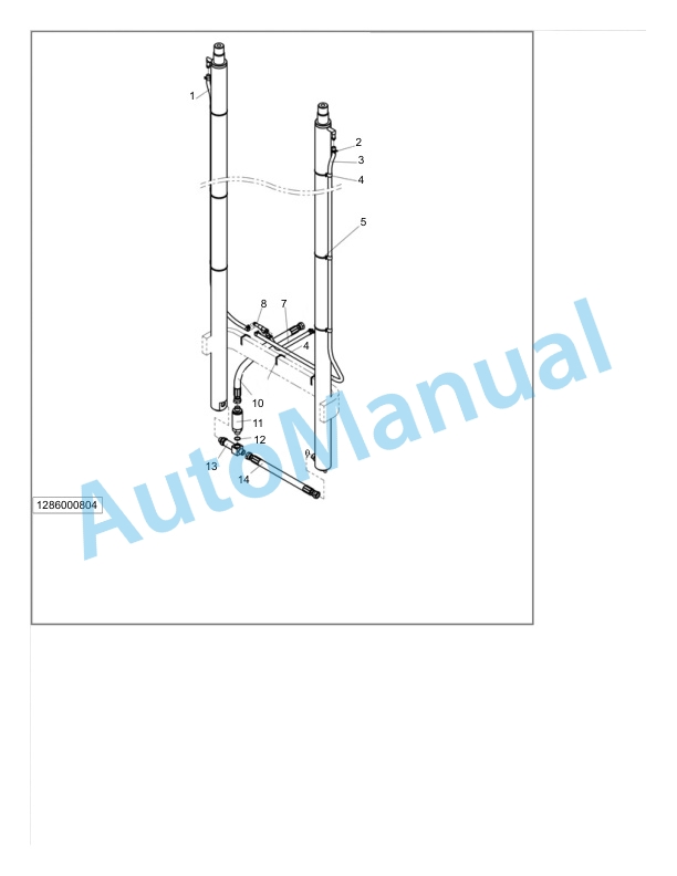 Linde 1286-01 - E30SL, E35SL Production site Xiamen Spare Parts Manual SN C11286H00001 and up 3 Linde 1286-01 - E30SL, E35SL Production site Xiamen Spare Parts Manual SN C11286H00001 and up - Image 3