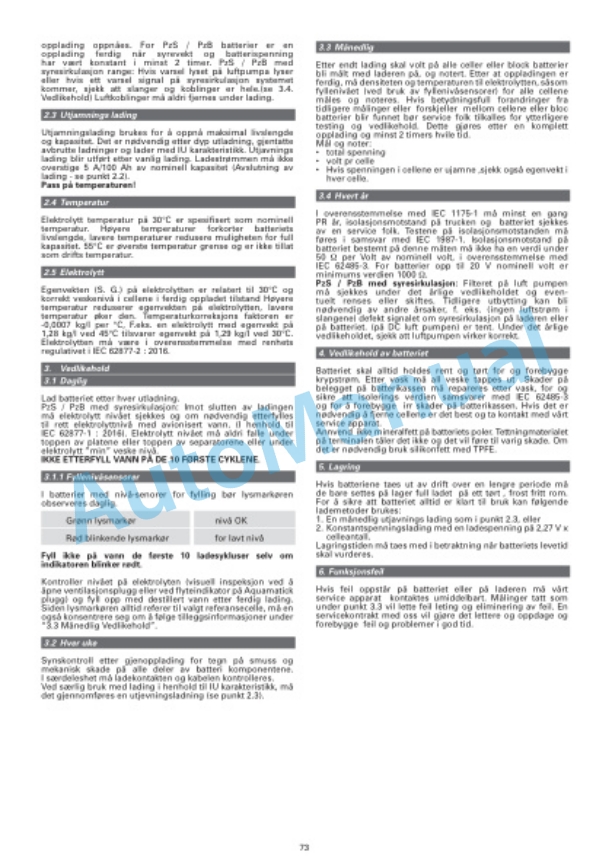 Linde 131-01 - P50 Operating Instructions SN up to W4X131V05056 5 Linde 131-01 - P50 Operating Instructions SN up to W4X131V05056 - Image 5