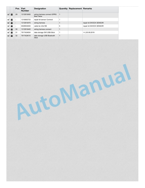 Linde 131-01 - T-matic, T30 Spare Parts Manual SN 03.06 and up SN up to W4X131V05649 3 Linde 131-01 - T-matic, T30 Spare Parts Manual SN 03.06 and up SN up to W4X131V05649 - Image 3