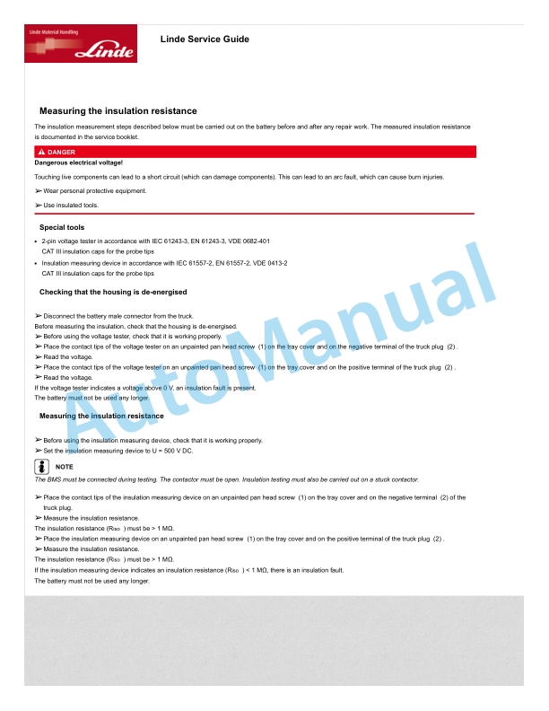 Linde 131-01 - T20AP, T20SP, T20SP B, T24AP, T24SP Workshop Manuals SN 03.06 and up SN up to W4X131G02743 3 Linde 131-01 - T20AP, T20SP, T20SP B, T24AP, T24SP Workshop Manuals SN 03.06 and up SN up to W4X131G02743 - Image 3