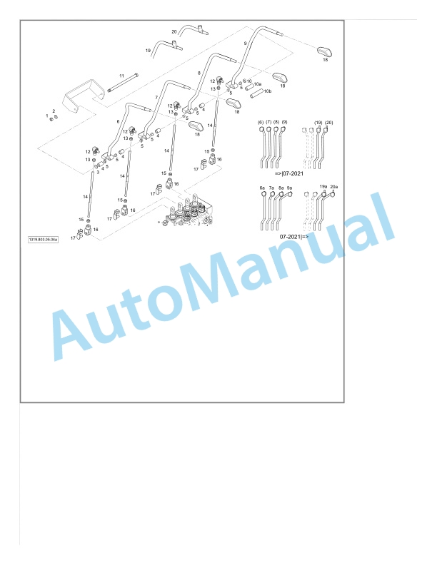 Linde 1319-01 - HT25CT, HT27CT, HT30CT, HT32CT Production site Summerville Spare Parts Manual 3 Linde 1319-01 - HT25CT, HT27CT, HT30CT, HT32CT Production site Summerville Spare Parts Manual - Image 3