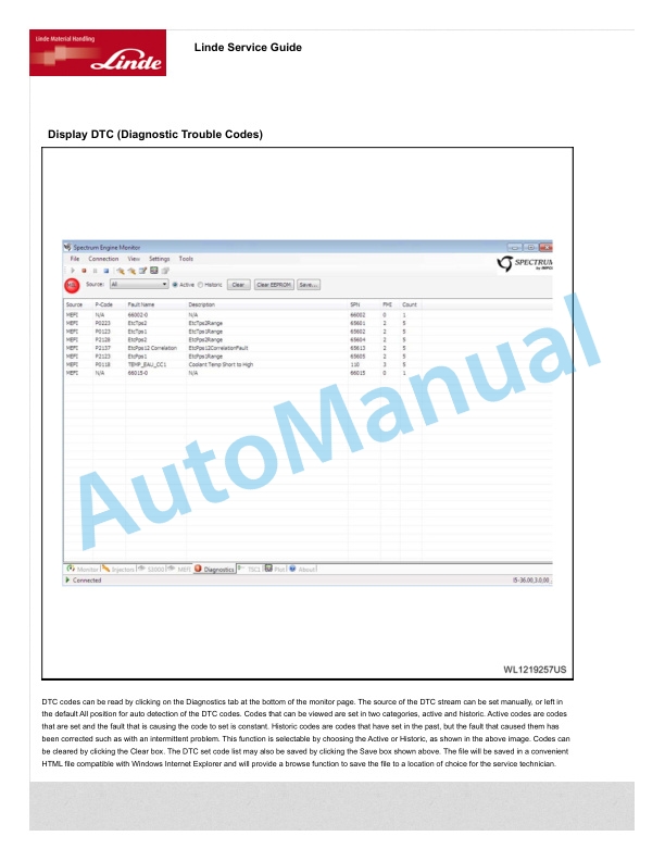 Linde 1319-01 - HT25CT, HT27CT, HT30CT, HT32CT Production site Summerville Workshop Manuals 3 Linde 1319-01 - HT25CT, HT27CT, HT30CT, HT32CT Production site Summerville Workshop Manuals - Image 3