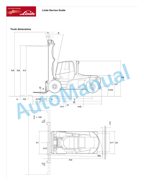 Linde 1401-01 - H100D, H120D, H140D, H150D, H160D, H180D Operating Instructions 3 Linde 1401-01 - H100D, H120D, H140D, H150D, H160D, H180D Operating Instructions - Image 3