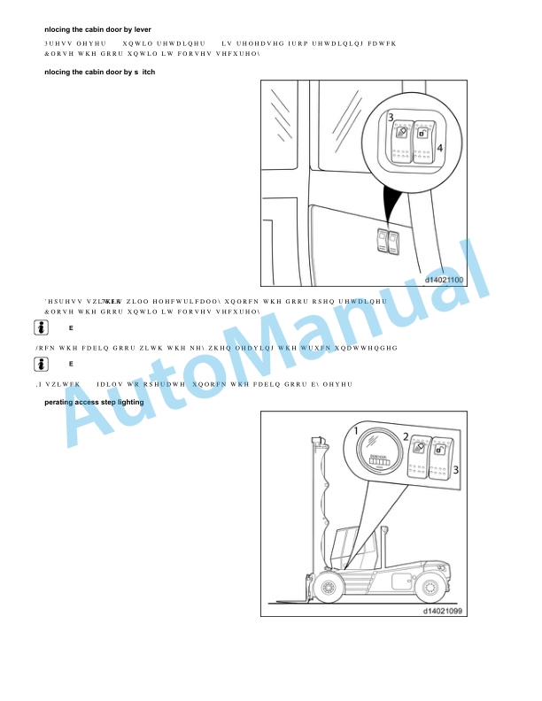 Linde 1401-01 - H100D, H120D, H140D, H150D, H160D, H180D Operating Instructions 4 Linde 1401-01 - H100D, H120D, H140D, H150D, H160D, H180D Operating Instructions - Image 4