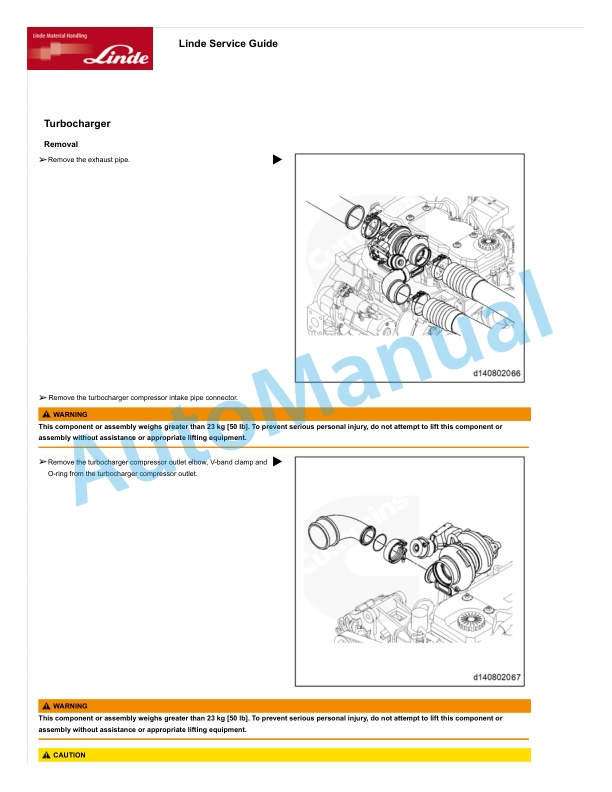 Linde 1408-01 - HT100D, HT80D Workshop Manuals 5 Linde 1408-01 - HT100D, HT80D Workshop Manuals - Image 5