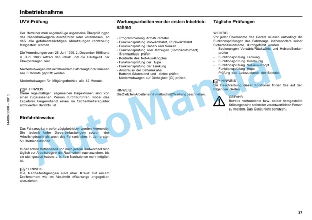 Linde 144-01 - L12LS Operating Instructions 2 Linde 144-01 - L12LS Operating Instructions-2