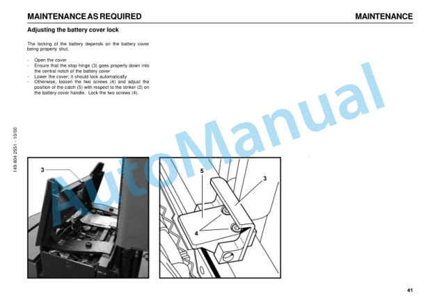 Linde 149-01 - N20V Operating Instructions SN 01.03 and up SN up to 02.06 3 Linde 149-01 - N20V Operating Instructions SN 01.03 and up SN up to 02.06-3