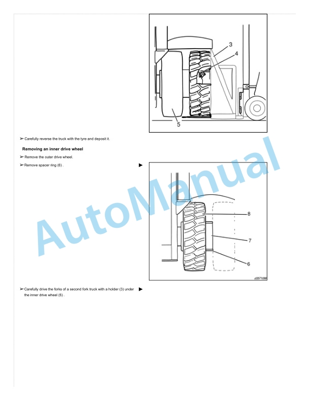 Linde 317-01 - C80.3, C80.4, C80.5, C80.6 Operating Instructions SN 06.98 and up SN up to 12.07 3 Linde 317-01 - C80.3, C80.4, C80.5, C80.6 Operating Instructions SN 06.98 and up SN up to 12.07 - Image 3