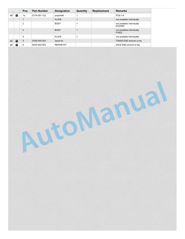 Linde 319-01 - H100, H120, H136, H150 Spare Parts Manual SN up to 05.92 3 Linde 319-01 - H100, H120, H136, H150 Spare Parts Manual SN up to 05.92 - Image 3