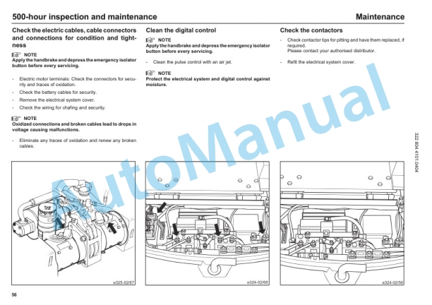 Linde 322-02 - E15, E16, E18 Operating Instructions SN 09.92 and up SN up to 06.97 4 Linde 322-02 - E15, E16, E18 Operating Instructions SN 09.92 and up SN up to 06.97-4