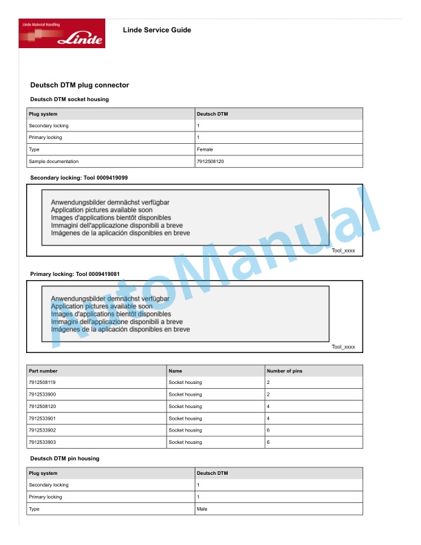 Linde 325-01 - E20, E25, E30 Workshop Manuals SN 07.75 and up SN up to 04.81 5 Linde 325-01 - E20, E25, E30 Workshop Manuals SN 07.75 and up SN up to 04.81 - Image 5