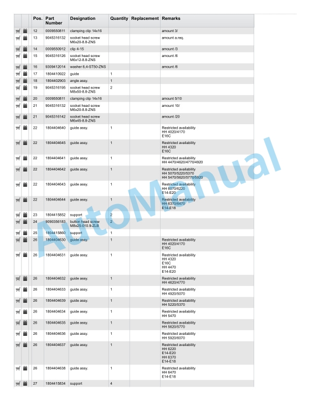 Linde 335-03 - E16C, E16P, E20P Production site Xiamen Spare Parts Manual SN 09.11 and up 5 Linde 335-03 - E16C, E16P, E20P Production site Xiamen Spare Parts Manual SN 09.11 and up - Image 5