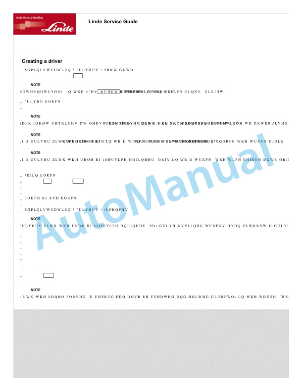Linde 335-03 - E16C, E16P, E20P Production site Xiamen Workshop Manuals SN 09.11 and up 4 Linde 335-03 - E16C, E16P, E20P Production site Xiamen Workshop Manuals SN 09.11 and up - Image 4