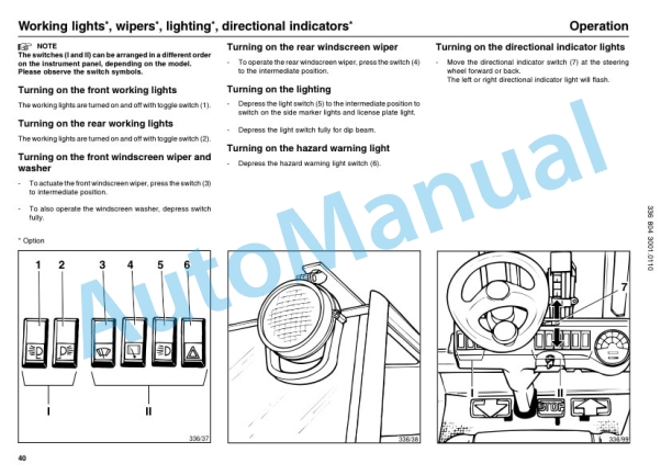 Linde 336-02 - E20, E25, E30 Operating Instructions SN 07.99 and up SN up to 09.11 5 Linde 336-02 - E20, E25, E30 Operating Instructions SN 07.99 and up SN up to 09.11-5