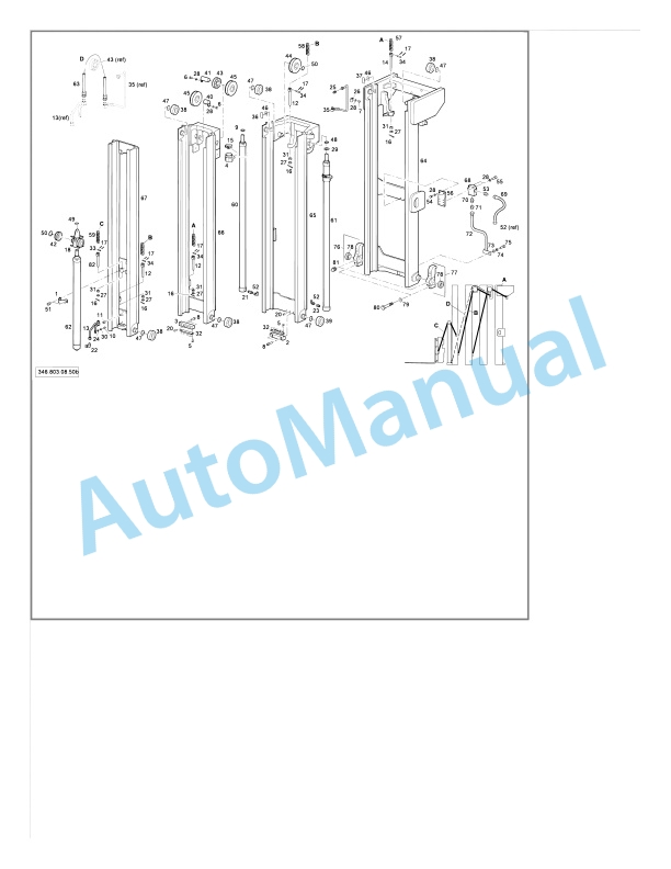 Linde 346-01 - E18, E20, E20P Spare Parts Manual SN 08.08 and up 5 Linde 346-01 - E18, E20, E20P Spare Parts Manual SN 08.08 and up - Image 5