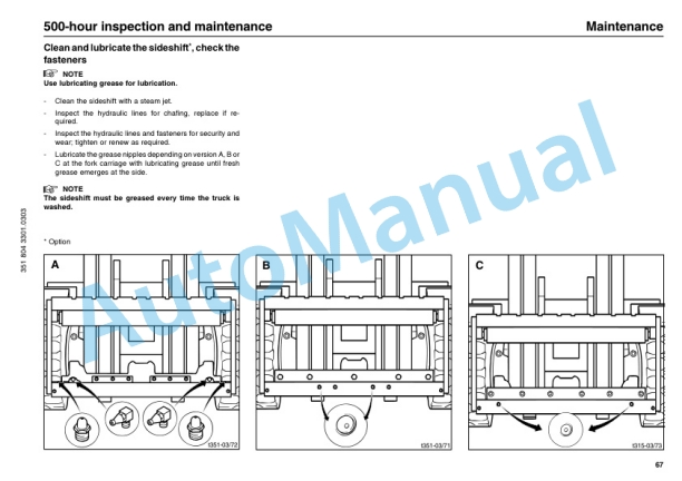 Linde 351-03 - H20D, H20T, H25D, H25T, H30D, H30T, H35D, H35T Operating Instructions SN 05.97 and up SN up to 08.03 3 Linde 351-03 - H20D, H20T, H25D, H25T, H30D, H30T, H35D, H35T Operating Instructions SN 05.97 and up SN up to 08.03-3