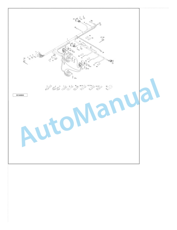 Linde 351-04 - H25D, H25T, H30D, H30T Production site Xiamen Spare Parts Manual SN 04.07 and up SN up to 01.11 3 Linde 351-04 - H25D, H25T, H30D, H30T Production site Xiamen Spare Parts Manual SN 04.07 and up SN up to 01.11 - Image 3