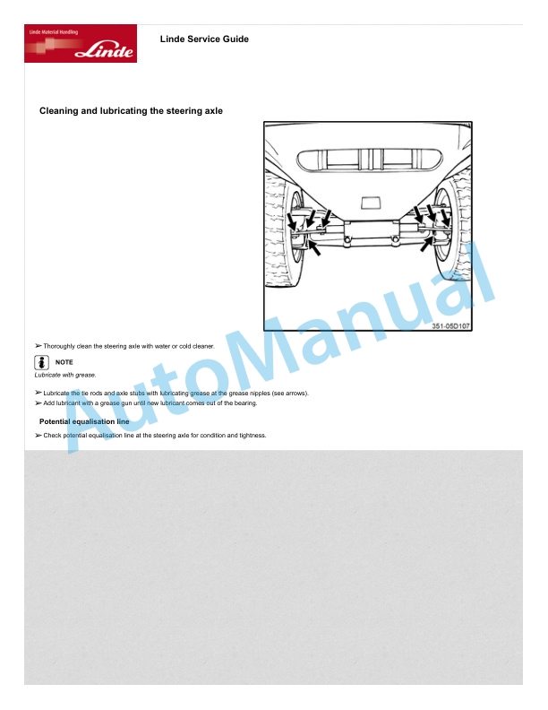 Linde 351-05 - H20D EX, H25D EX, H30D EX Operating Instructions 3 Linde 351-05 - H20D EX, H25D EX, H30D EX Operating Instructions - Image 3