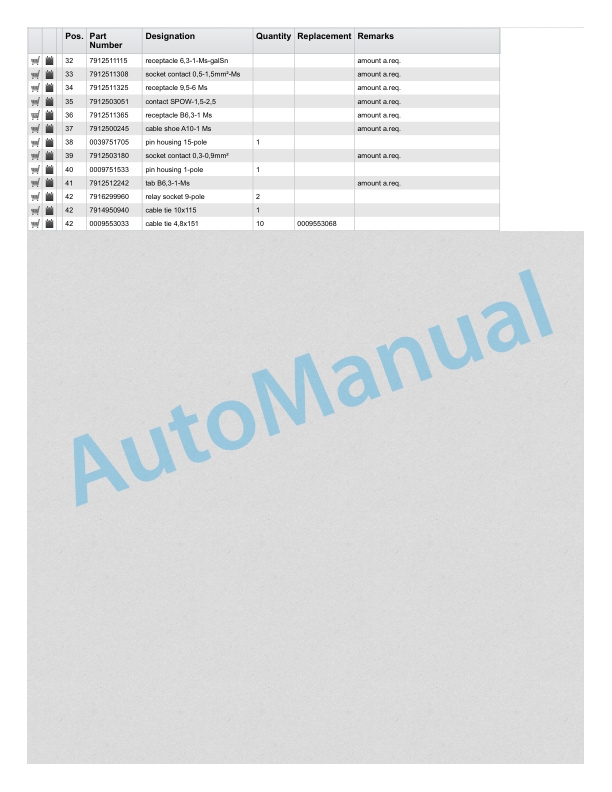Linde 352-01 - H35D, H35T, H40D, H40T, H45D, H45T Spare Parts Manual SN 11.88 and up SN up to 12.99 5 Linde 352-01 - H35D, H35T, H40D, H40T, H45D, H45T Spare Parts Manual SN 11.88 and up SN up to 12.99 - Image 5