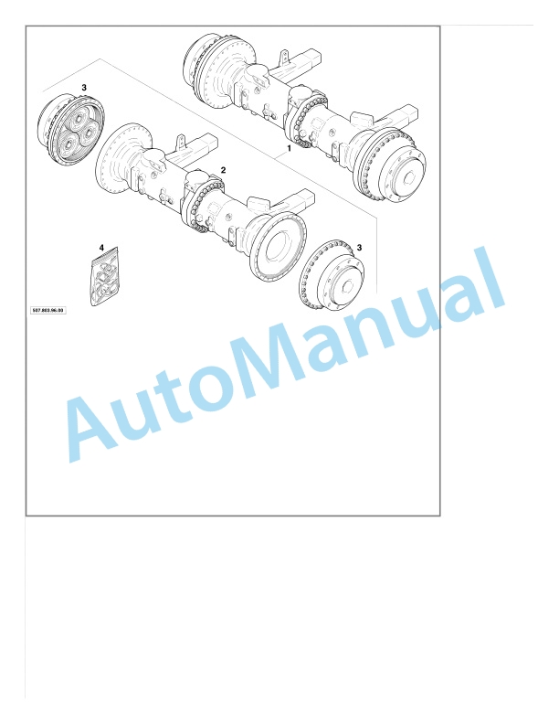 Linde 352-04 - H30G to H45D, H45T Spare Parts Manual SN 06.01 and up SN up to 07.04 5 Linde 352-04 - H30G to H45D, H45T Spare Parts Manual SN 06.01 and up SN up to 07.04 - Image 5