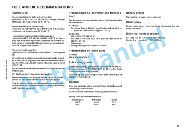 Linde 354-01 - HT100D, HT120D, HT140D, HT150D Operating Instructions 5 Linde 354-01 - HT100D, HT120D, HT140D, HT150D Operating Instructions-5