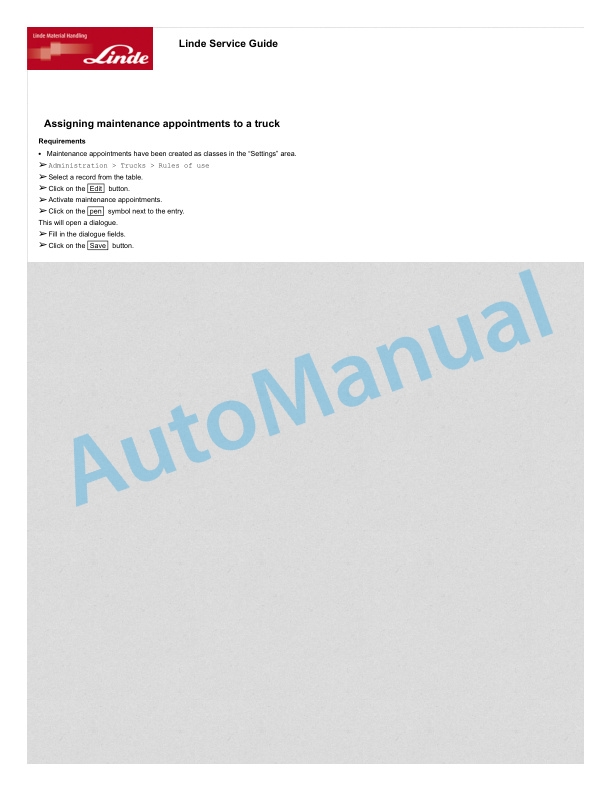 Linde 356-10 - C400 Workshop Manuals SN 03.06 and up SN up to 10.13 5 Linde 356-10 - C400 Workshop Manuals SN 03.06 and up SN up to 10.13 - Image 5