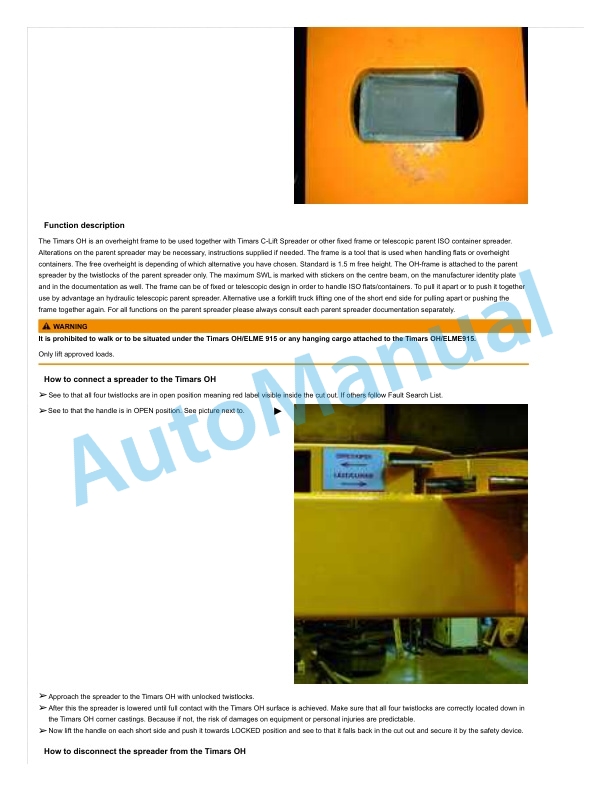 Linde 357-01 - C4130 Operating Instructions SN 02.96 and up SN up to 04.00-2