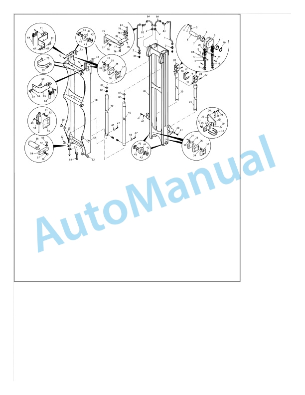 Linde 359-01 - H100D, H120D, H140D, H150D, H160D, H180D Spare Parts Manual SN 11.07 and up SN up to 02.11 4 Linde 359-01 - H100D, H120D, H140D, H150D, H160D, H180D Spare Parts Manual SN 11.07 and up SN up to 02.11 - Image 4