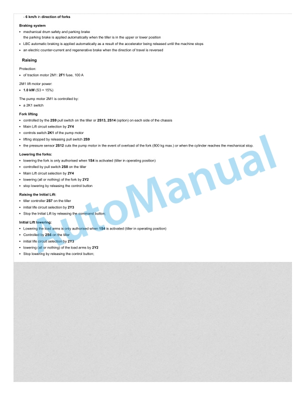 Linde 360-01 - T16L Workshop Manuals SN 03.97 and up SN up to 05.09 3 Linde 360-01 - T16L Workshop Manuals SN 03.97 and up SN up to 05.09 - Image 3